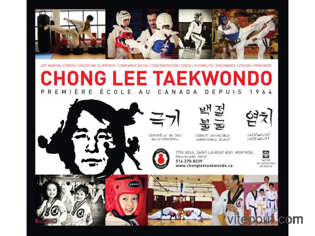 Cours de Taekwondo Chong Lee