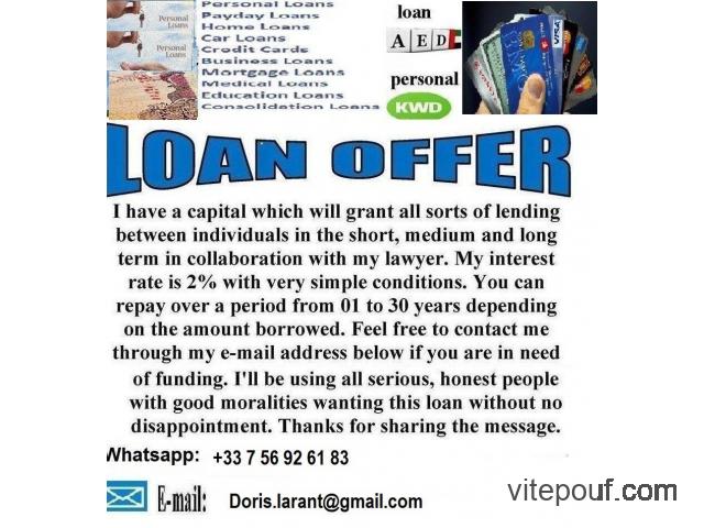 offers loans internationally.