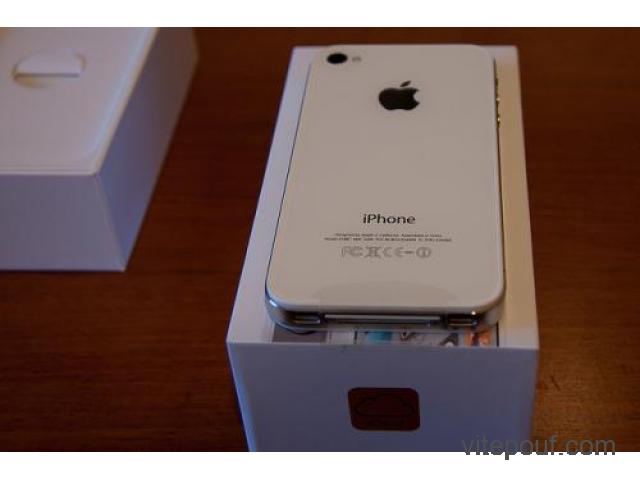 iPhone 4S 32 Go blanc en parfait