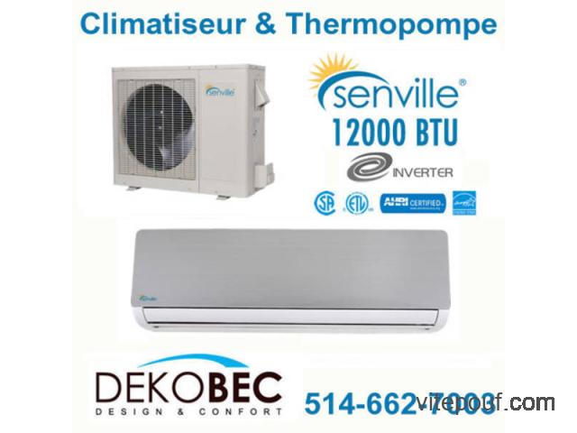 Thermopompe 12000 btu INVERTER
