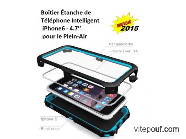 iPhone 6 - 4.7’’ Boîtier Étanche pour le Plein-Air