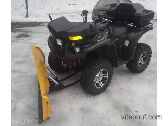 Yamaha Grizzly 700 2009/treuil + pelle
